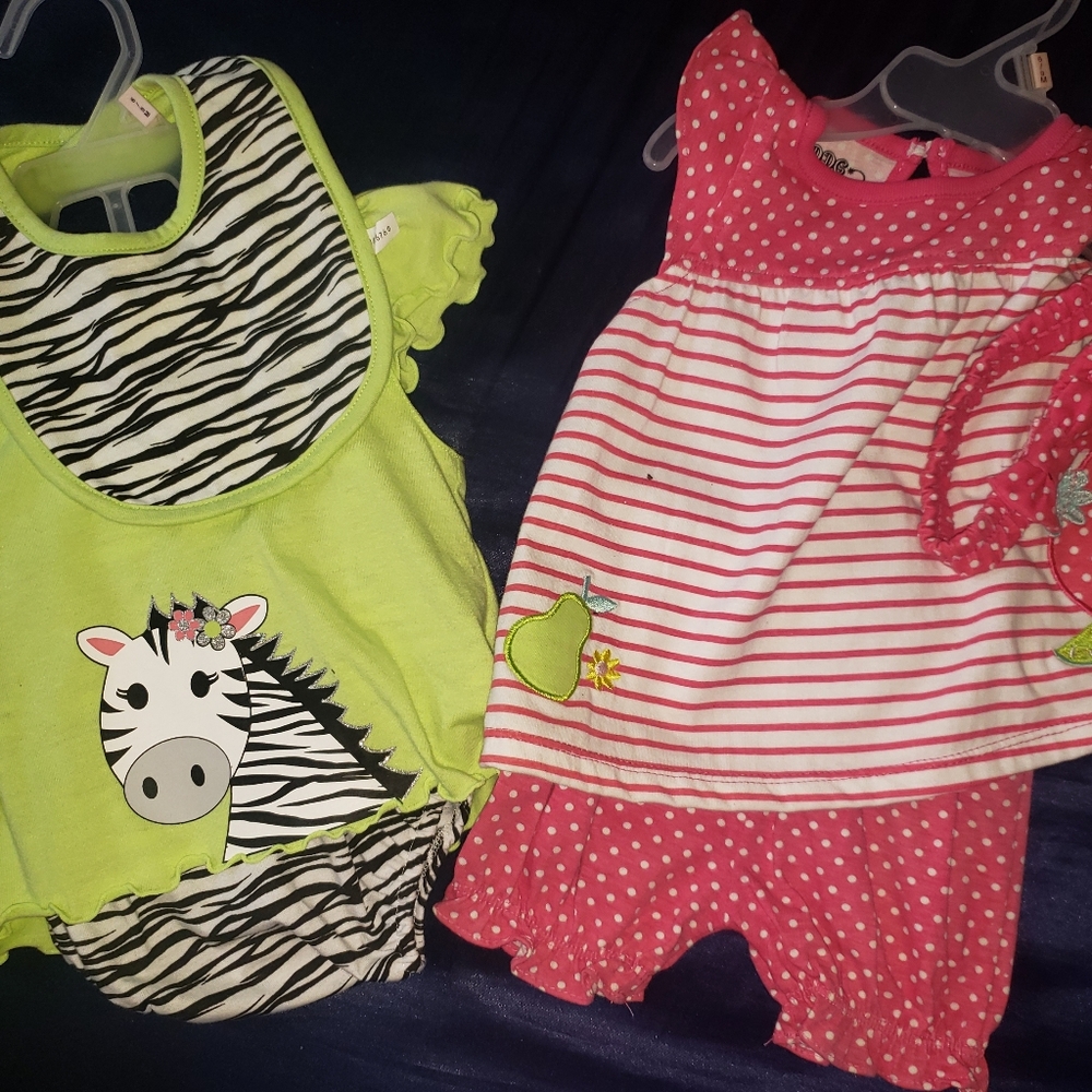 2 3-piece outfits